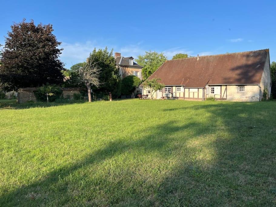 Le Colombage, Jolie Longere Pres De Giverny Eure Hardencourt-Cocherel Eksteriør billede