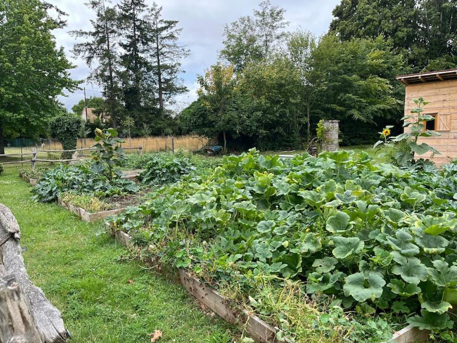 Le Colombage, Jolie Longere Pres De Giverny Eure Hardencourt-Cocherel Eksteriør billede